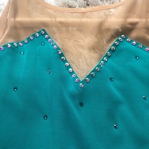 Figure skating dress